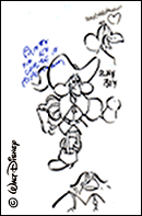 schizzi per la nuova serie - copyright Disney