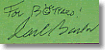 la firma apocrifa - copyright Walt Disney