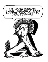 una vignetta di Leonio una vignetta di Leonio