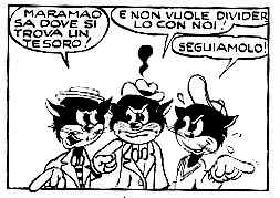 una vignetta di Maramao