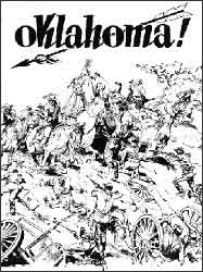 una copertina di 'Oklahoma' una copertina di Oklahoma