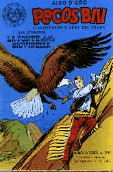 una copertina di 'Pecos Bill' una copertina di Pecos Bill