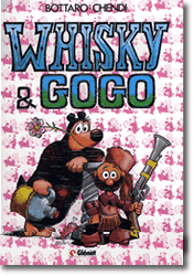 la copertina del volume Whisky e Gogo della Gl&eacute;nat