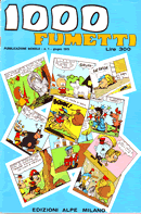 una copertina del mensile 1000 Fumetti (1973) una copertina del mensile 1000 Fumetti (1973)