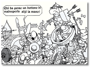 una delle più famose Mattaglie di Bottaro - clicca sul particolare per vedere la Mattaglia tutta intera dettaglio di una mattaglia