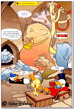 una vignetta bottariana in lingua greca - copyright Disney