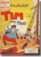 una copertina della serie Tim e i Pirati