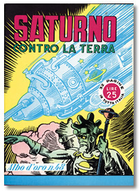 la copertina di Saturno contro la Terra