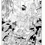 Una tavola della serie